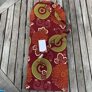 Awava Fair Trade Yoga Mat Bag Red